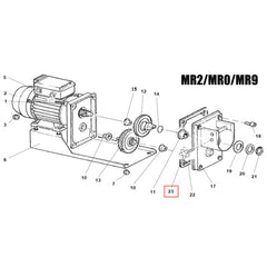 Fabio Leonardi Replacement Locking Knob (Pomello) - 1 Knob