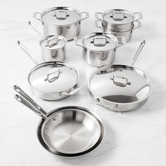 All-Clad 15 Piece D5 Polished Set - SD501015RR