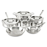 All-Clad 10 Piece D5 Polished Set - SD501010-R