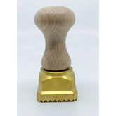 Brass Square 45 mm x 45 mm Ravioli Stamp