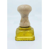 Brass Square 60mm x 60mm Spring Loaded Ravioli Stamp - Made in Italy