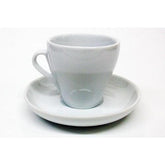 Armand Lebel Cappuccino 12 Piece Cup & Saucer Set - Plain White