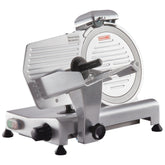 7" Blade Meat Slicer - .24HP / 195ES Belt Driven Italian Design Professional Semi Automatic Meat Slicer