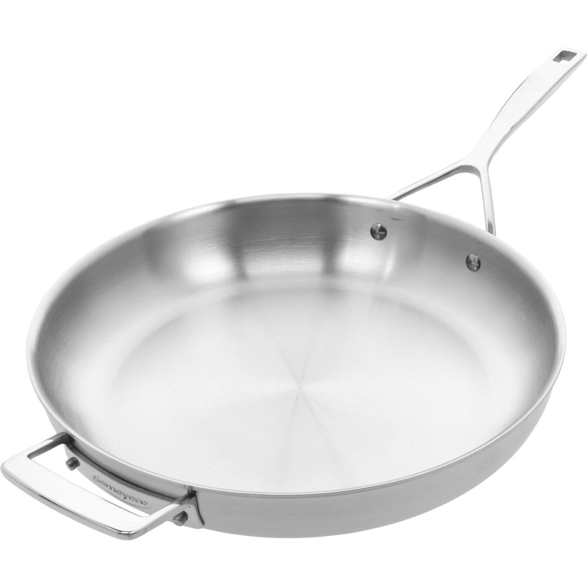 Demeyere Essential 5 Collection 32 cm / 12.5" 18/10 Stainless Steel Frying Pan with Lid