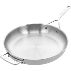 Demeyere Essential 5 Collection 32 cm / 12.5" 18/10 Stainless Steel Frying Pan with Lid