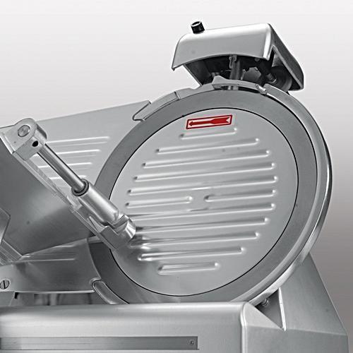 7" Blade Meat Slicer - .24HP / 195ES Belt Driven Italian Design Professional Semi Automatic Meat Slicer