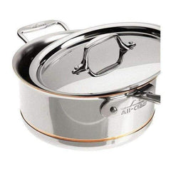 All-Clad 600822 Copper Core 10 Piece Stainless Steel Cookware Set