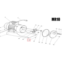 Fabio Leonardi Foot Knob for Base of Machines (set of 4)