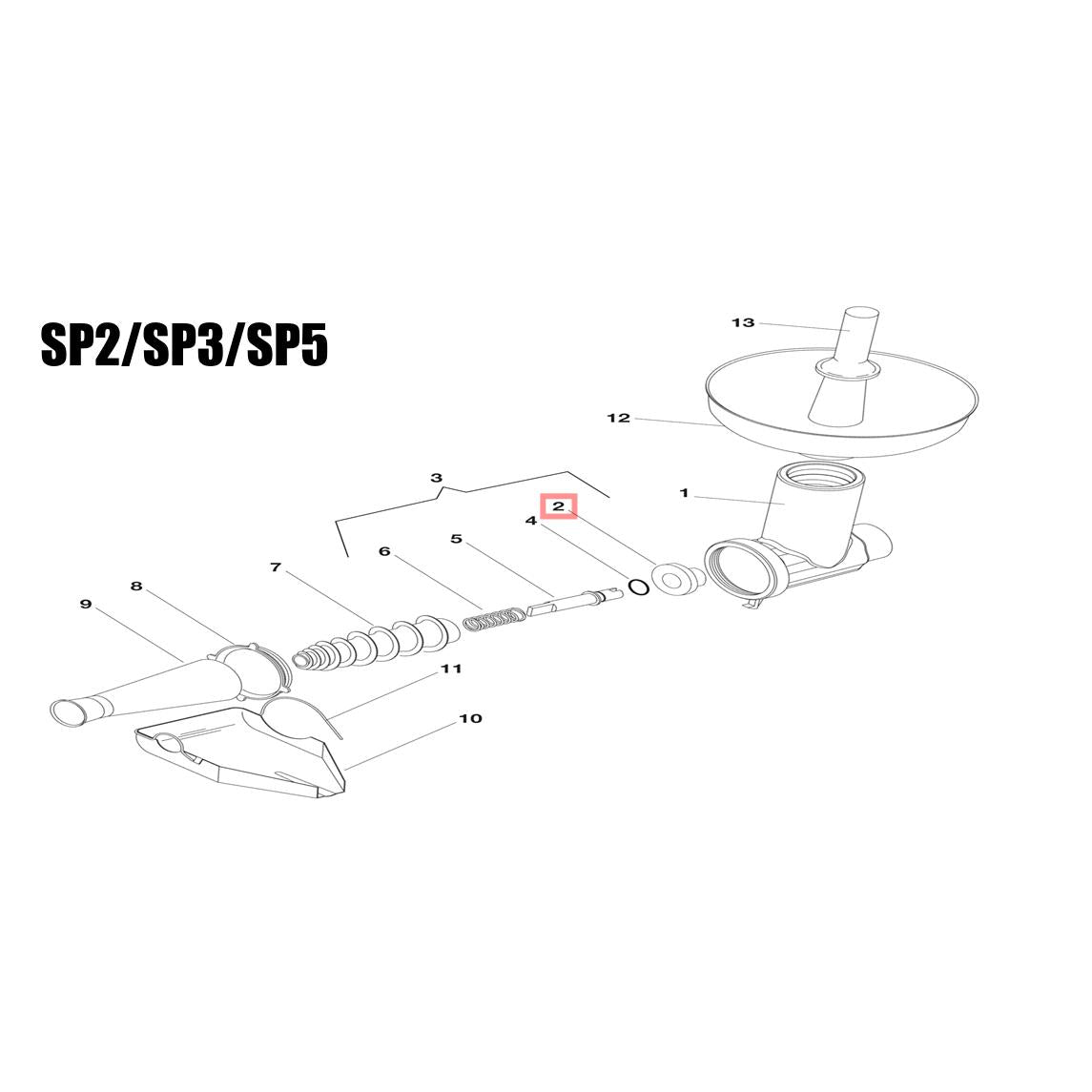 Fabio Leonardi SP2/ SP3/ SP5 Bushing