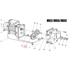 Fabio Leonardi MR0/MR2/MR7/MR8/ MR9 Plastic Step Gear (Ingranaggio Doppio in Plastica)