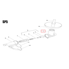 Fabio Leonardi Replacement Body/Neck for SP5 Tomato Milling Attachment (2024 prior)