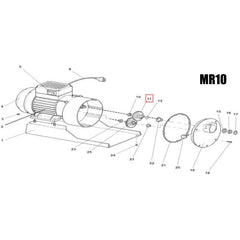 Fabio Leonardi MR10 Cast Iron Drive Gear