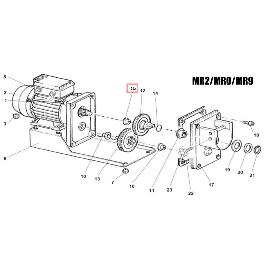 Fabio Leonardi MR2/MR0/MR7/MR8/MR9 Drive Gear Bush