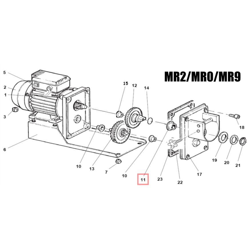Fabio Leonardi MR2/MR0/MR7/MR8/MR9/MR10 Big Flange Bush
