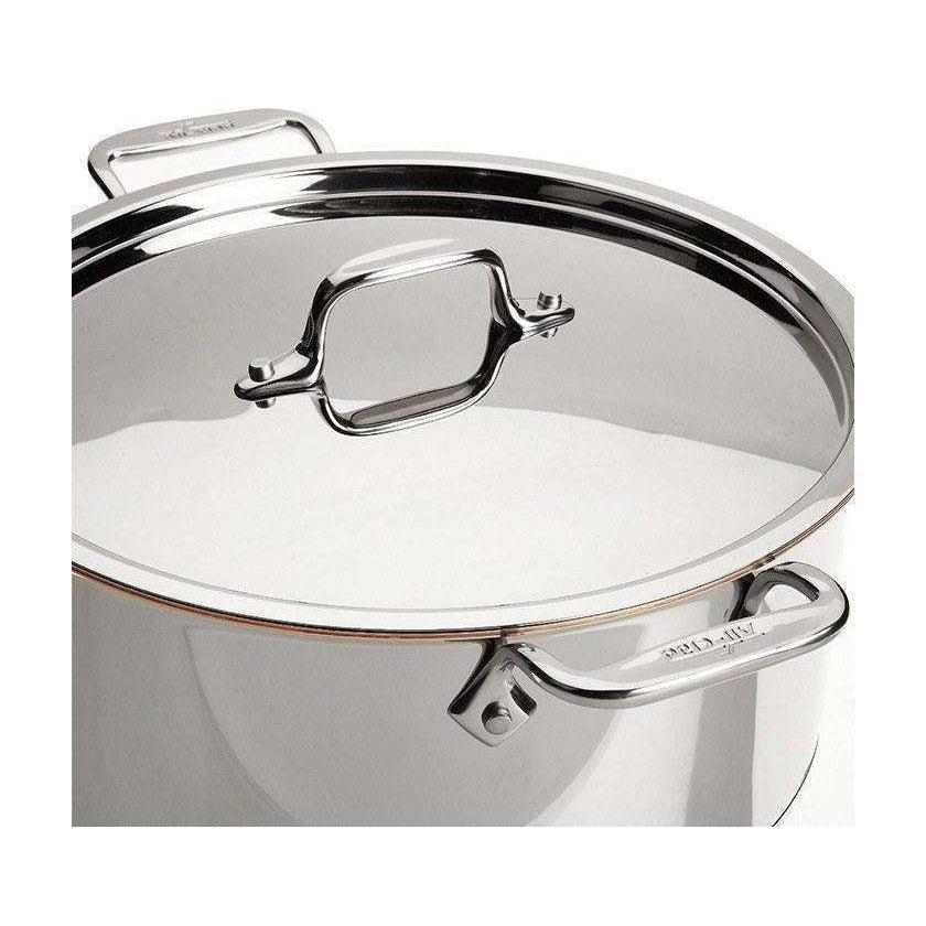 All-Clad 600822 Copper Core 10 Piece Stainless Steel Cookware Set