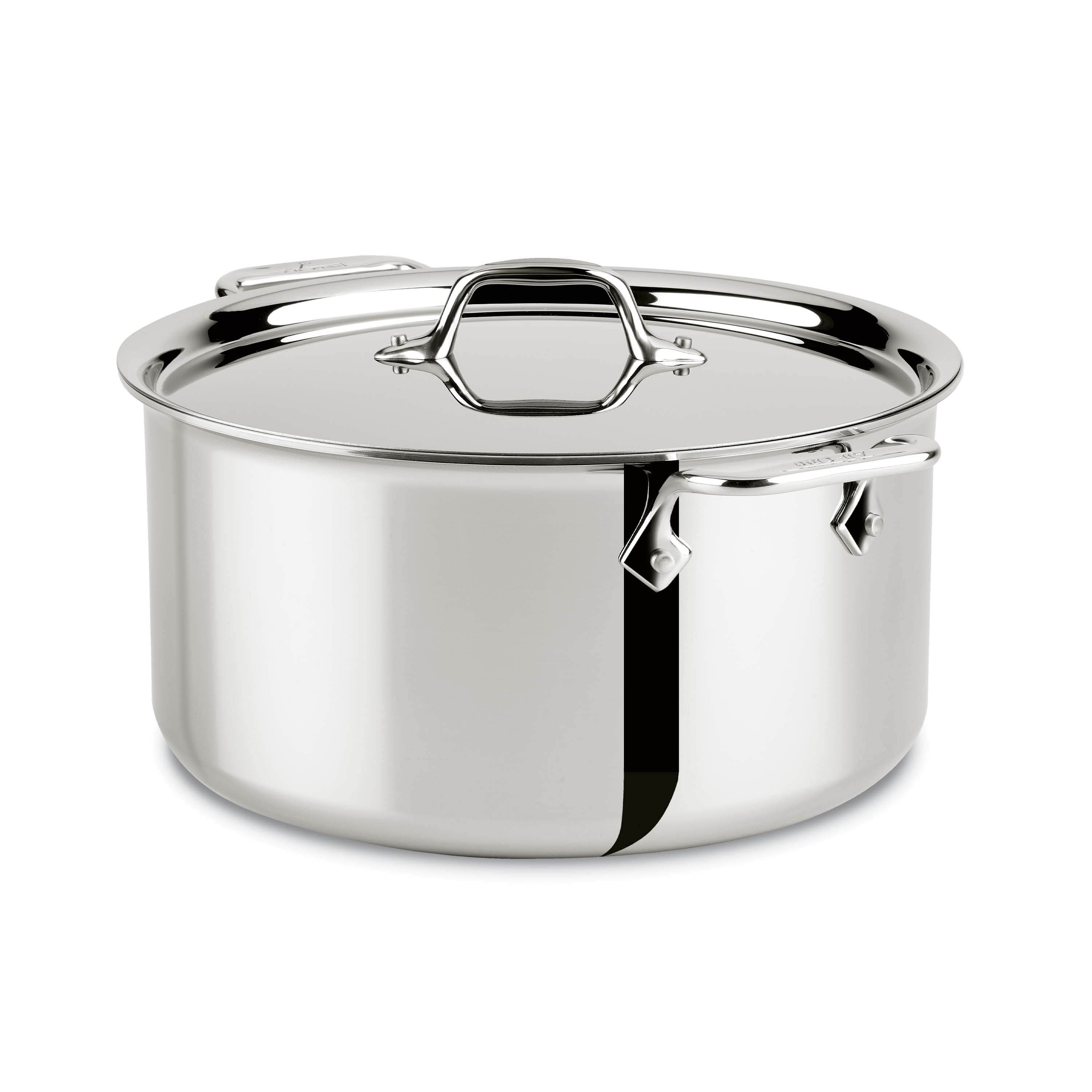 All-Clad D3 Stainless Steel 10 Piece Set - 8400002425
