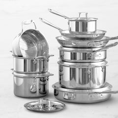 All-Clad 15 Piece D5 Polished Set - SD501015RR