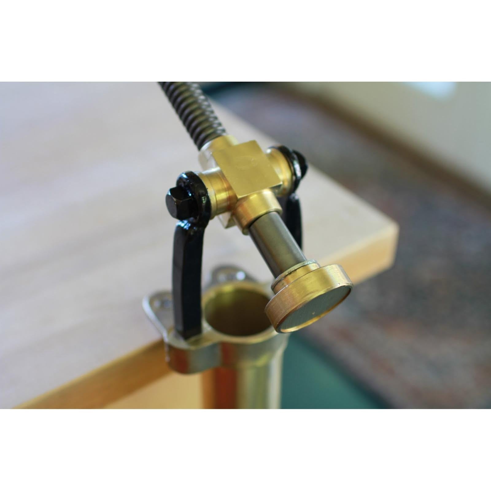 Bottene Bigolaro Premium Hand Pasta Extruder with Rigatoni and Spaghetti 2.5 mm Brass Dies Made in Italy