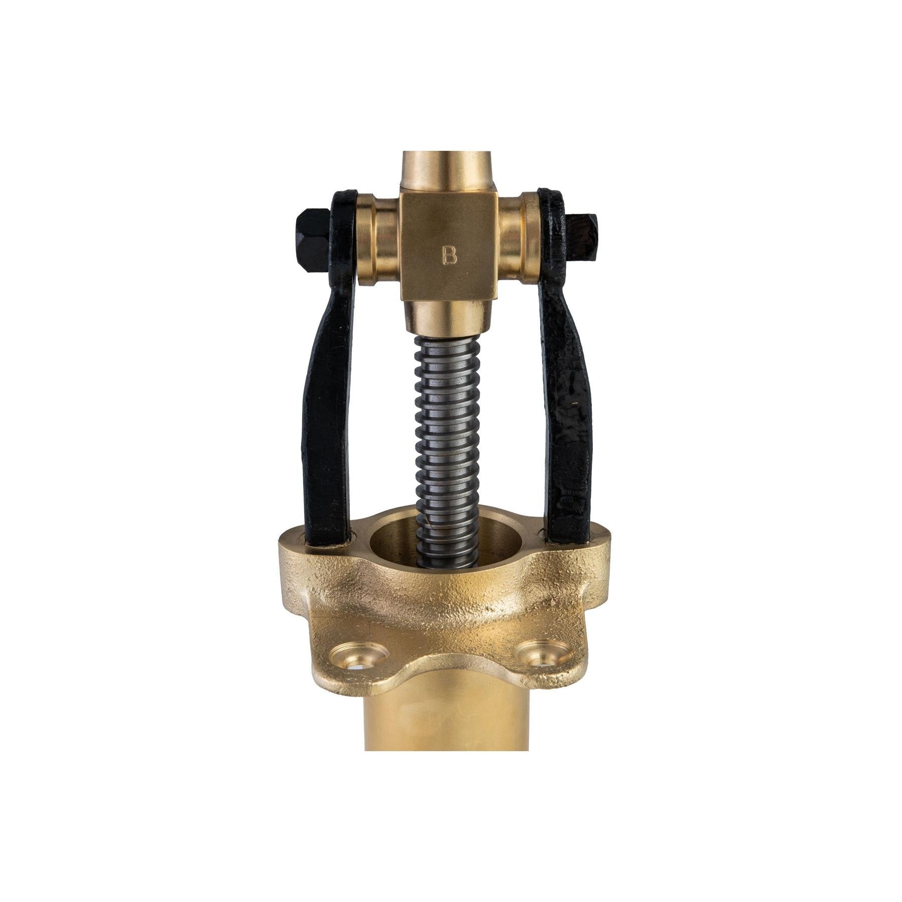 Bottene Bigolaro Premium Hand Pasta Extruder with Rigatoni and Spaghetti 2.5 mm Brass Dies Made in Italy