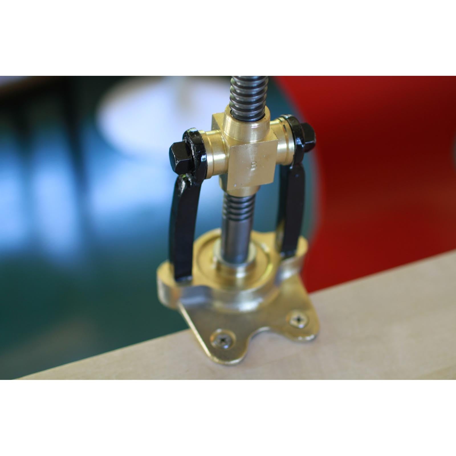 Bottene Bigolaro Premium Hand Pasta Extruder with Rigatoni and Spaghetti 2.5 mm Brass Dies Made in Italy