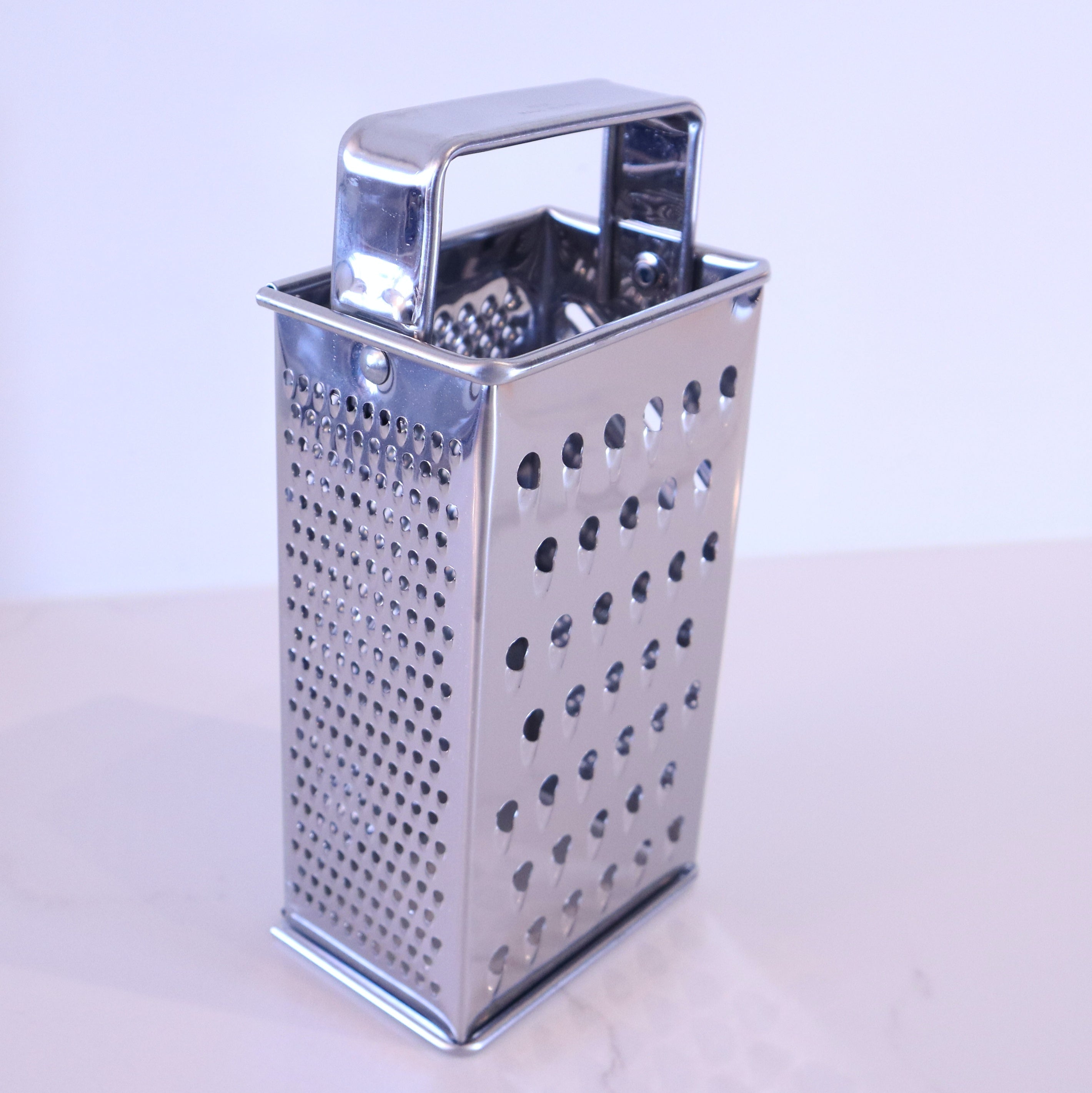 Eppicotispai Stainless Steel Box Cheese Grater 18 cm - Made in Italy