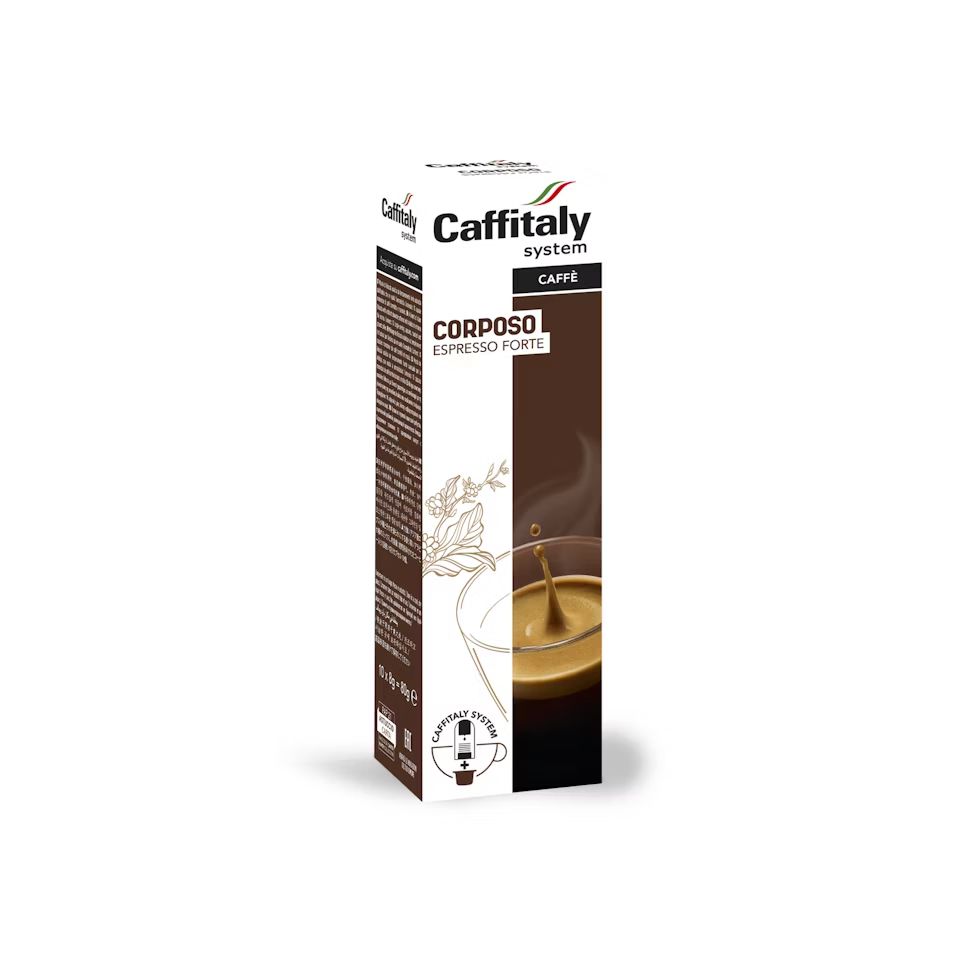 Caffitaly Corposo Espresso Forte 10 Capsules - CLEARANCE