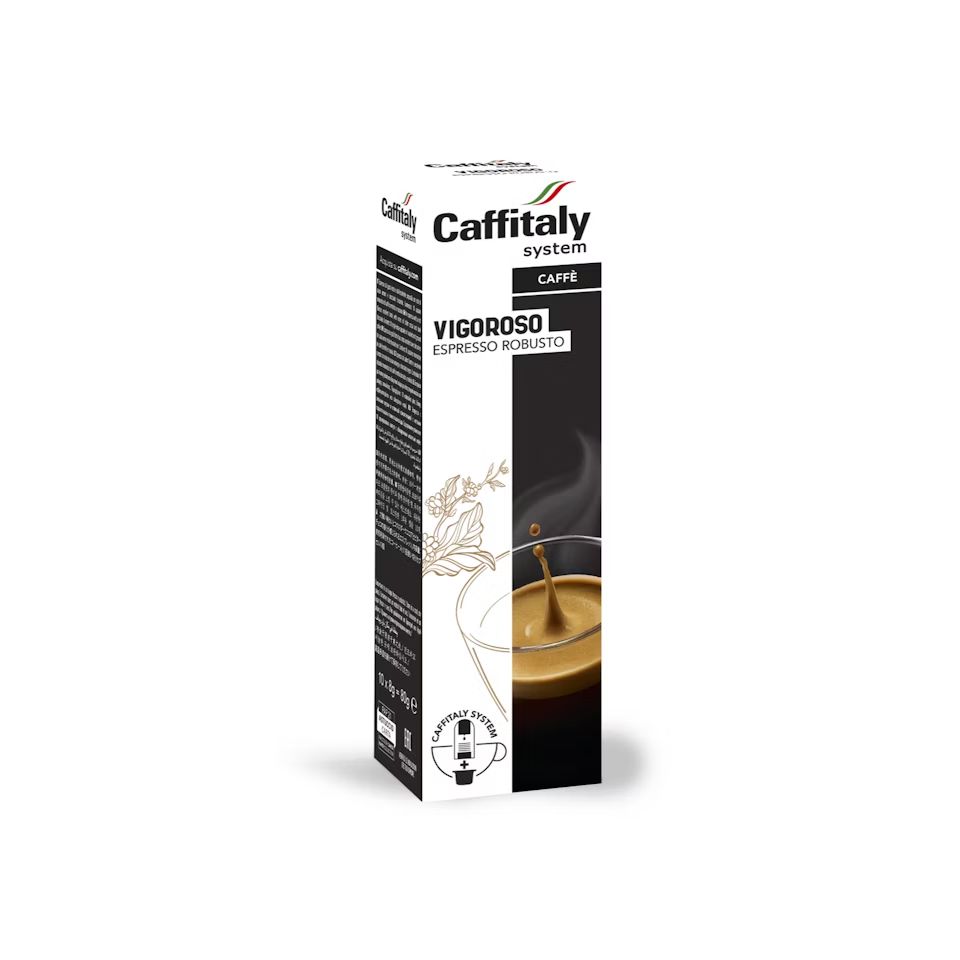 Caffitaly Vigoroso Espresso Robusto Caffe 10 Capsules - CLEARANCE