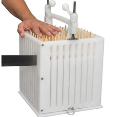 Crazy Souvle Premium Heavy Duty Souvlaki Kebab Maker - Makes 49 Skewers 150 grams per piece - 00037 - Made in Greece