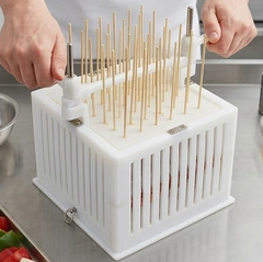 Crazy Souvle Premium Heavy Duty Spiedini / Arrosticini Maker - Makes 169 Skewers 30 grams per piece - 00010 - Made in Greece