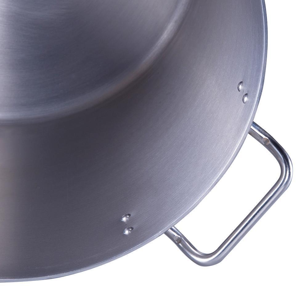 Commercial Quality Stainless Steel Pot - 98L / 103.5 Qt #SP045050 - Perfect for Canning Sauces, Home and Restaurant Quality