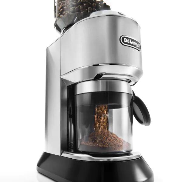 Delonghi Dedica Espresso Coffee Grinder in Stainless Steel Housing