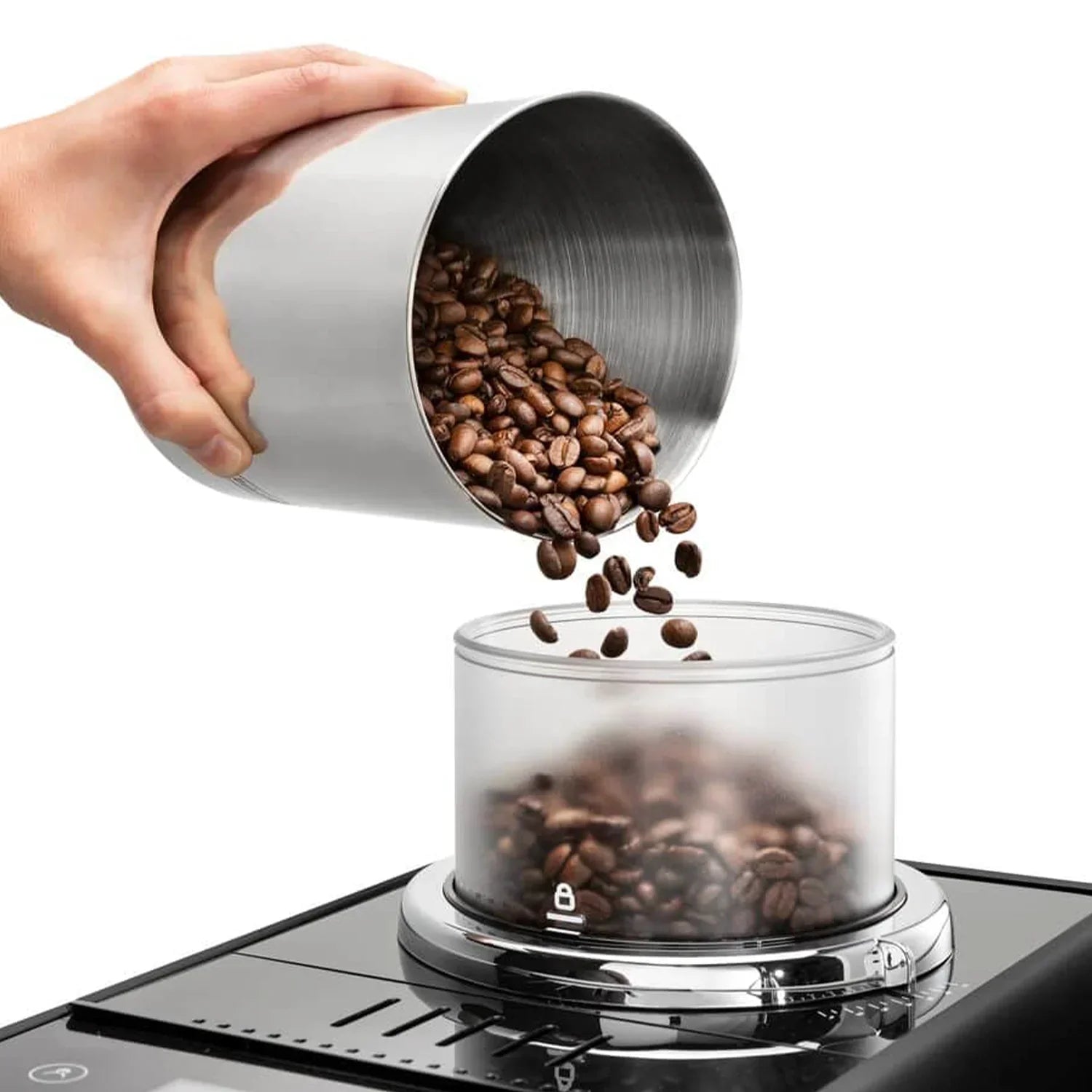 DeLonghi Rivelia Onyx Black EXAM44055B Fully Automatic Espresso Machine