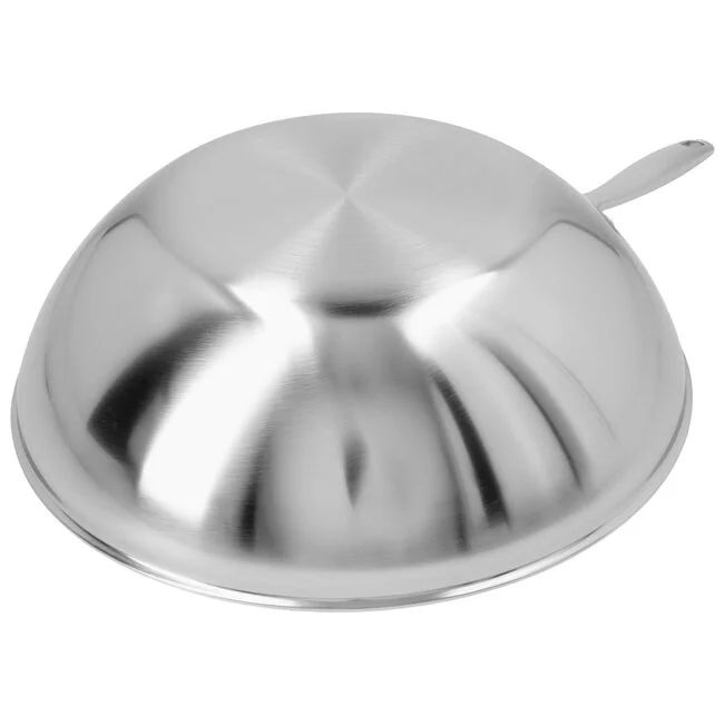 Demeyere Industry 5 Collection 30 cm / 11.8" 18/10 Stainless Wok