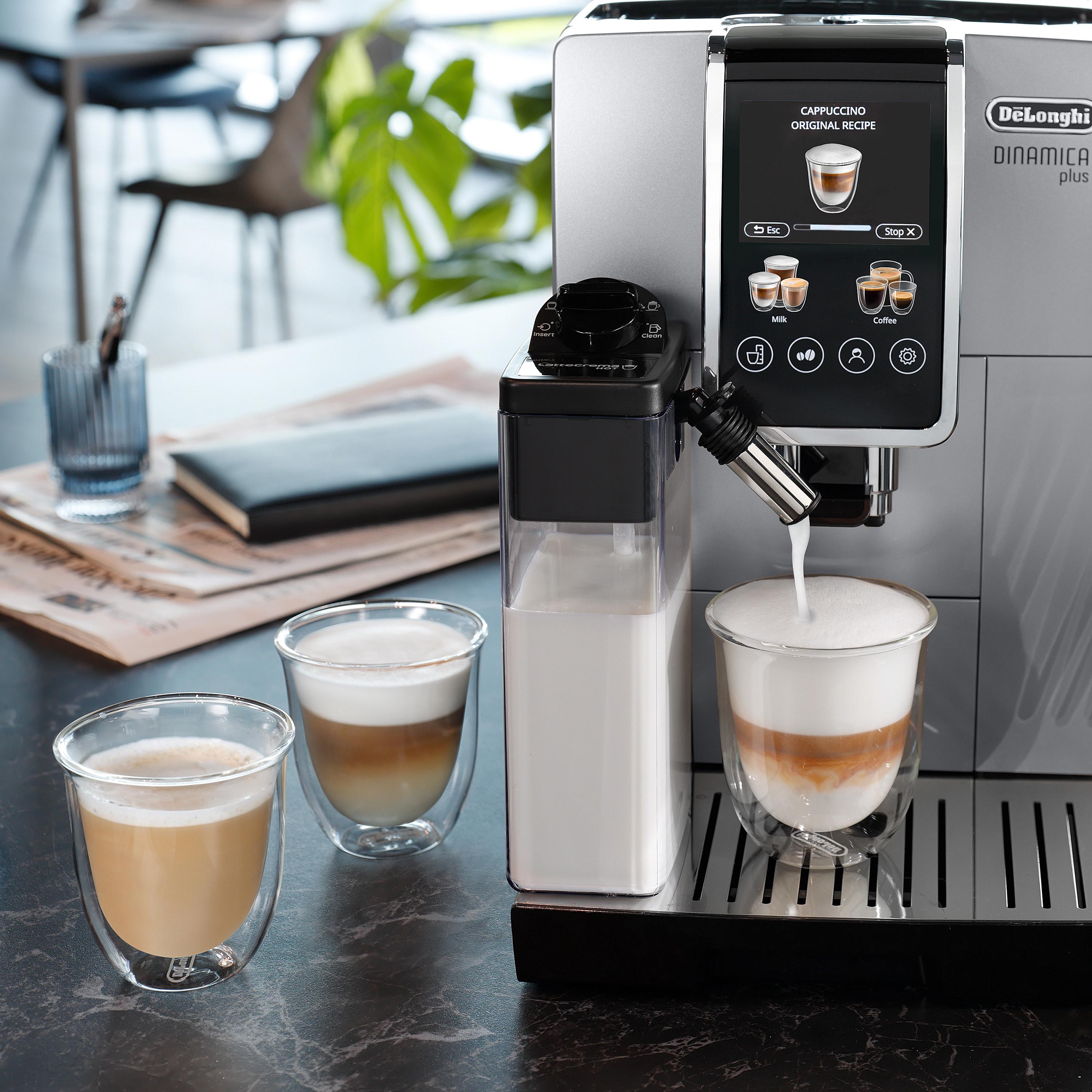 DeLonghi Dinamica Plus ECAM38085SB Fully Automatic Espresso Machine