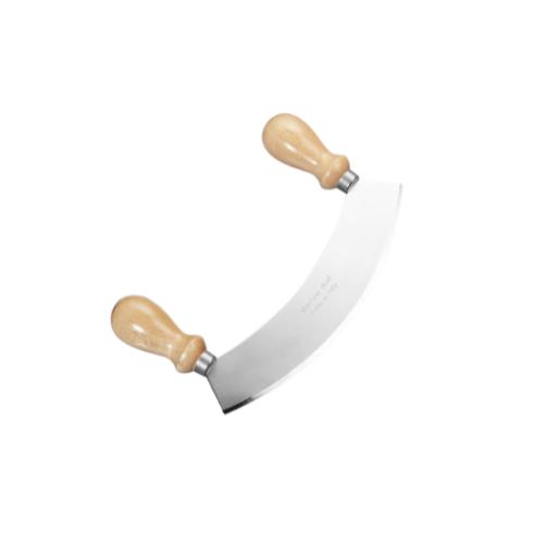 Eppicotispai Mezzaluna Stainless Steel Rocking Chopper (24.5 cm) - Made in Italy