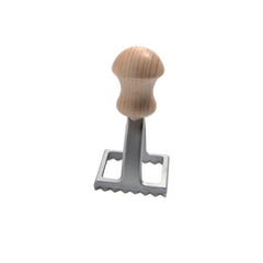Eppicotispai Square Ravioli Stamp 40mm - Made in Italy from Aluminum and Wood