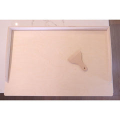 Eppicotispai Large 29.5" Wide Beech Plywood Pasta Board - Made in Italy