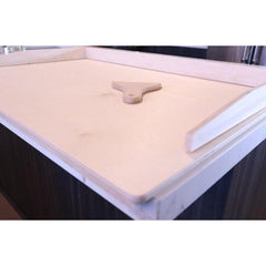Eppicotispai Large 29.5" Wide Beech Plywood Pasta Board - Made in Italy