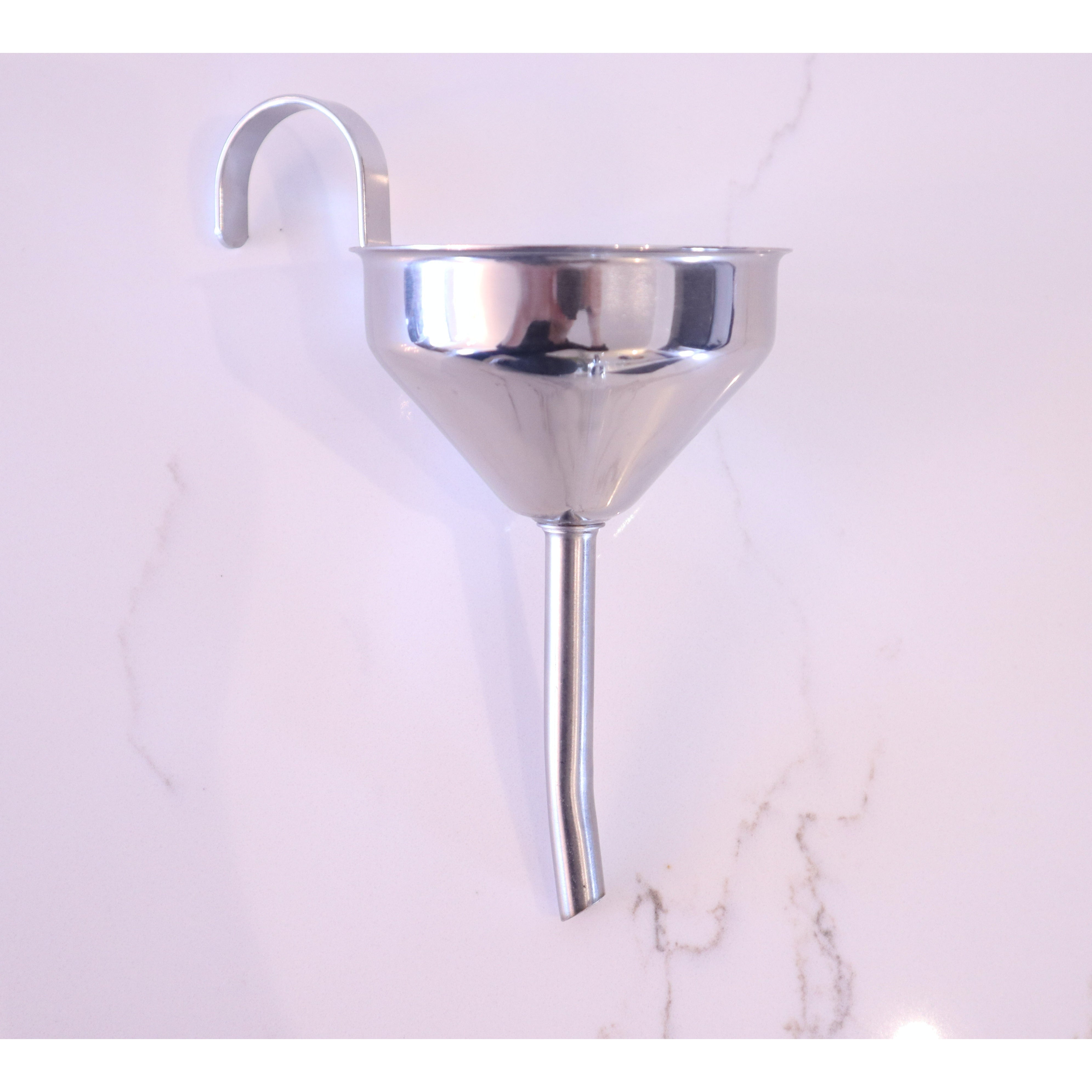 Eppicotispai Stainless Steel 18/10 Funnel with Decanter Filter - Made in Italy