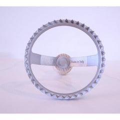 Eppicotispai Round Ravioli Stamp 80mm - Made in Italy from Aluminum and Wood