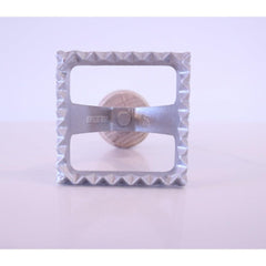 Eppicotispai Square Ravioli Stamp 40mm - Made in Italy from Aluminum and Wood