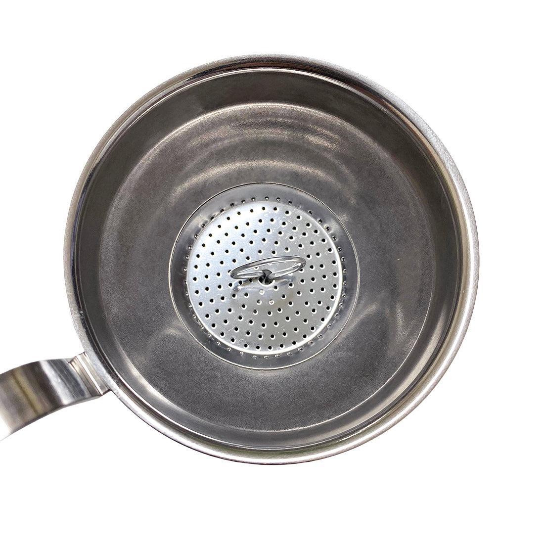 Eppicotispai Stainless Steel 18/10 Funnel with Decanter Filter - Made in Italy