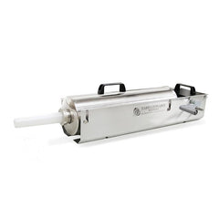 Fabio Leonardi 10KG/22LB Horizontal Premium Stainless Steel Sausage Stuffer - Made in Italy - CLEARANCE