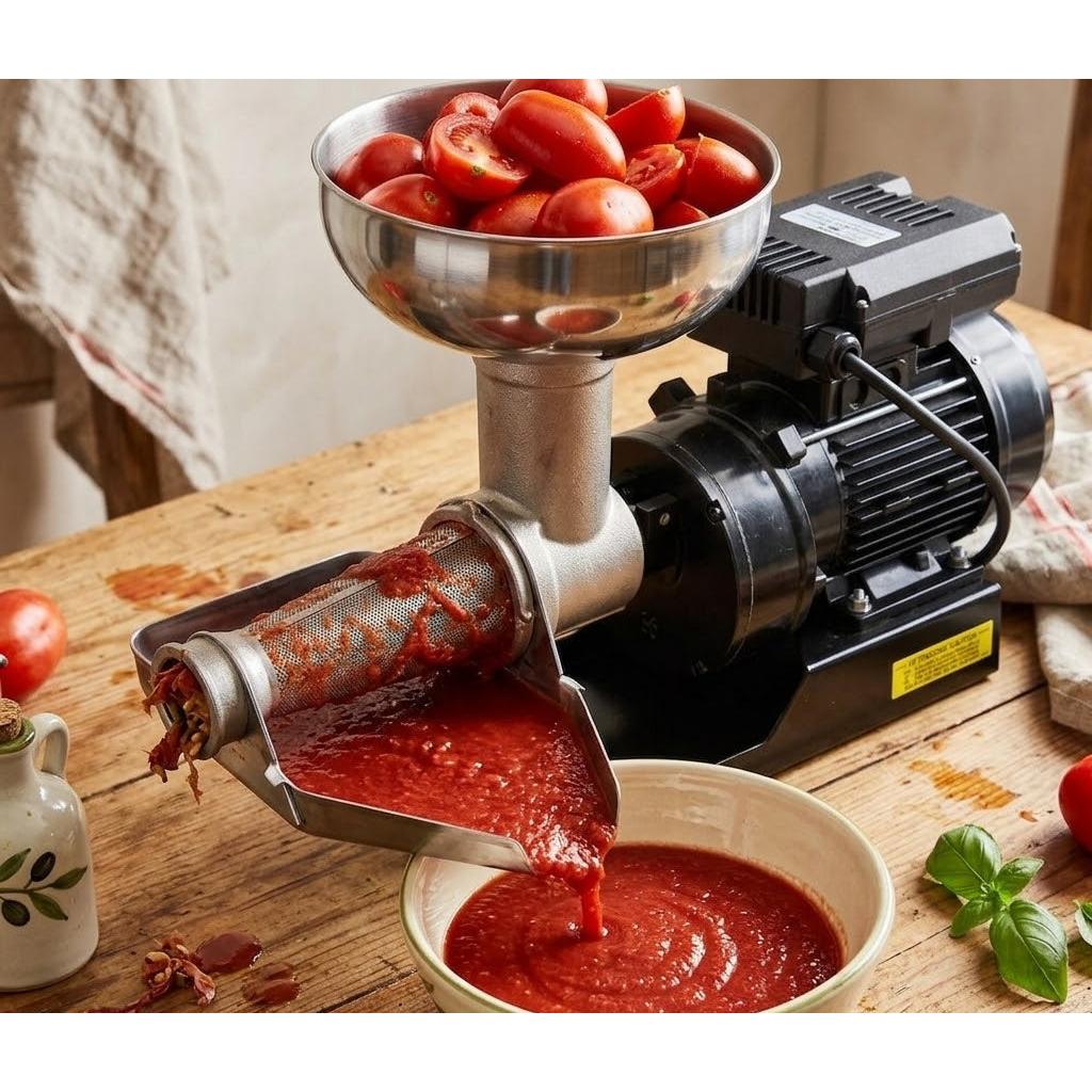 Fabio Leonardi MR10 1 1/4 HP SP5 Tomato Machine - Made in Italy