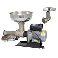 Fabio Leonardi MR0 1/2 HP SP3 Tomato Machine + #12 Meat Grinder