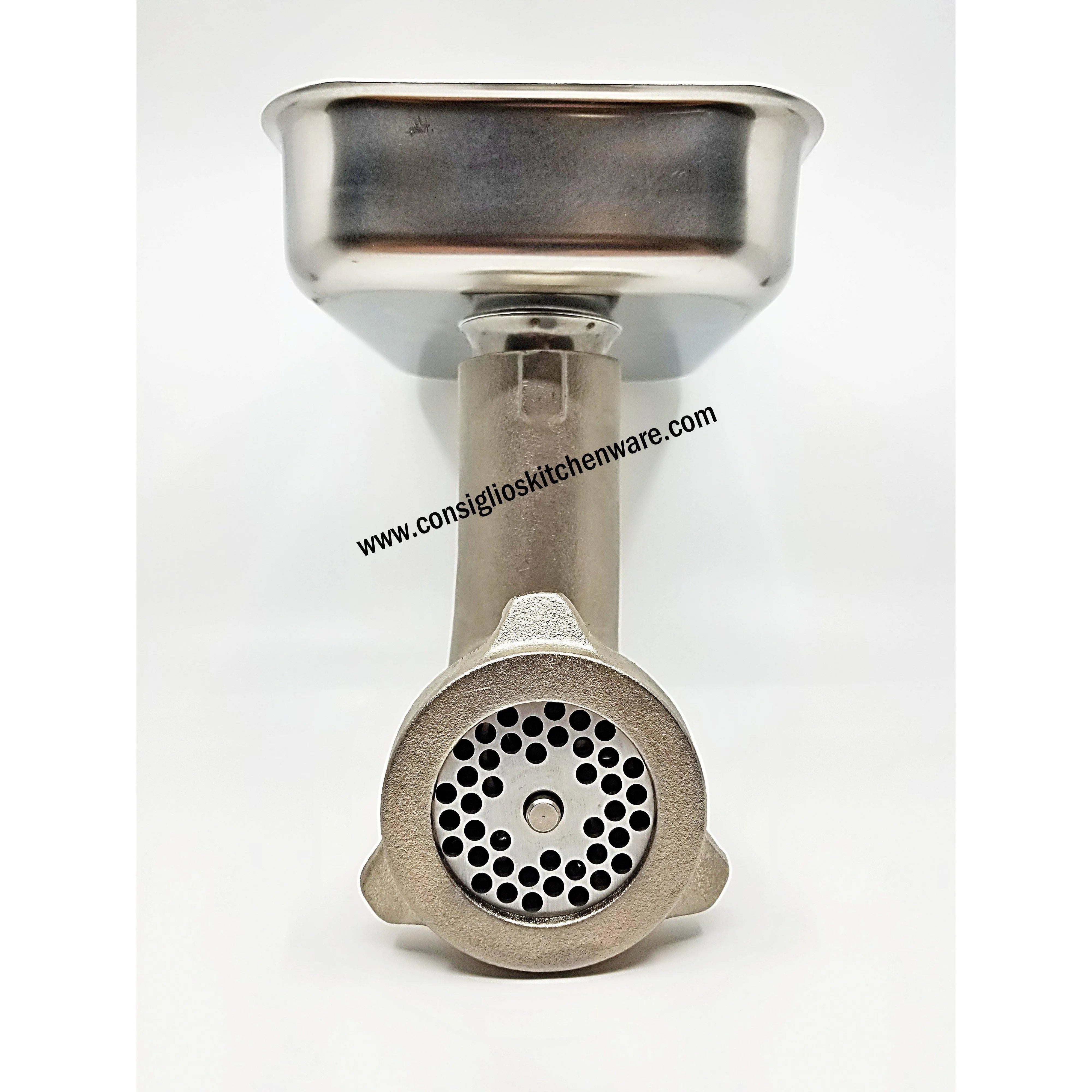 Fabio Leonardi MR0 1/2 HP SP3 Tomato Machine + #12 Meat Grinder