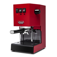 Gaggia Classic Pro E24 Cherry Red - Latest Model with Brass Boiler & Improved Steam Capability