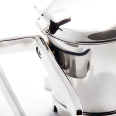 Giannina 3 Cup Made in Italy Stainless Steel Stovetop Espresso Maker New Restyled Version Model - 3003010