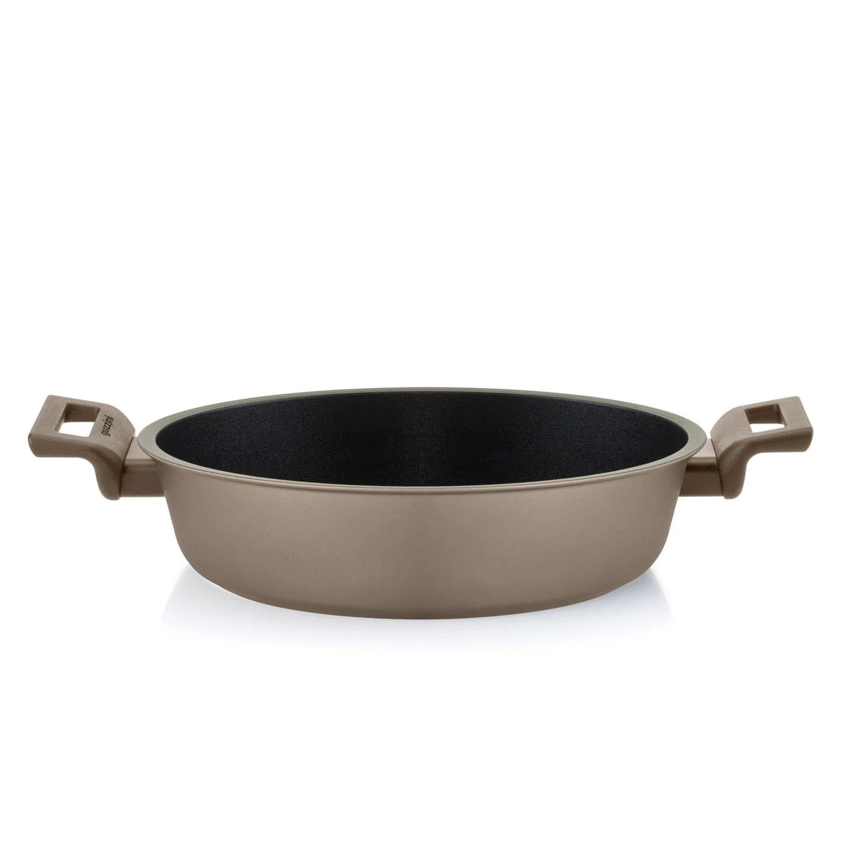 Guzzini Braiser Cook and Strong Non Stick Bronze 24 cm - Made in Italy - CLEARANCE