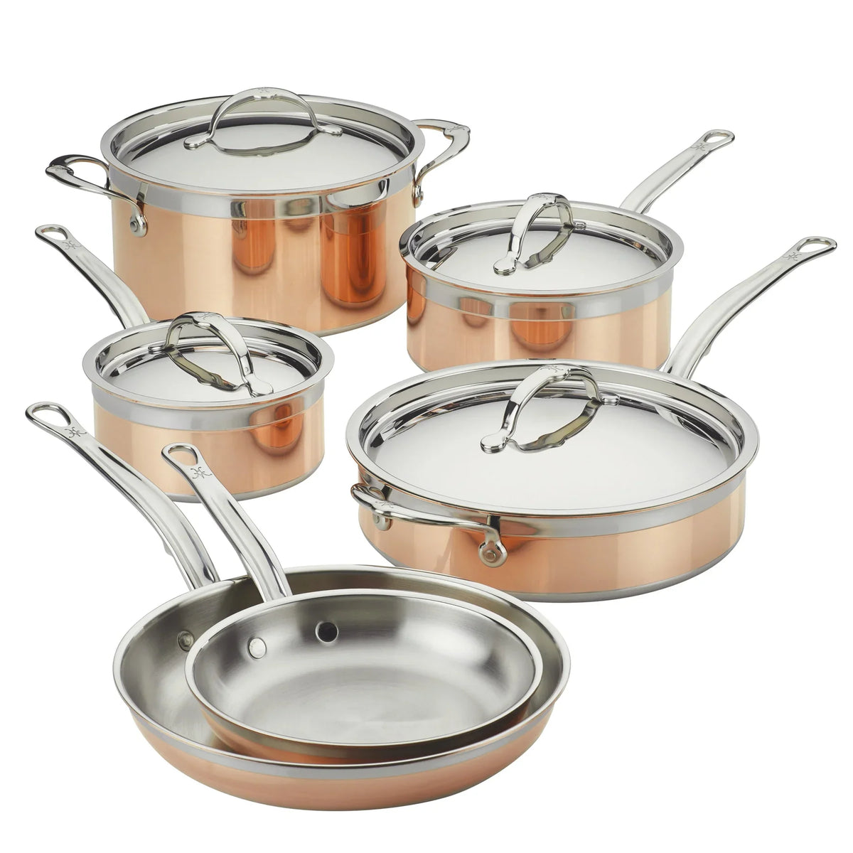 Hestan CopperBond 10-Piece Induction Copper Ultimate Set - Made in Italy - 31592